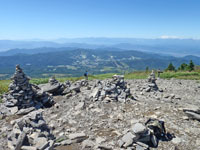 根子岳山頂