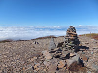 小根子岳山頂より北方面