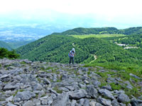 篭ノ登山山頂より