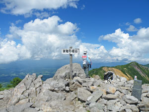 水ノ塔山、篭ノ登山縦走コース