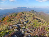 湯ノ丸山から角間山へ