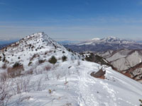 本当の烏帽子岳山頂