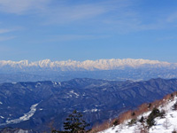 本当の烏帽子岳山頂