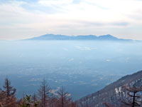 佐久平と八ヶ岳の眺望