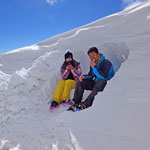 万座温泉から朝日山－ぼうず山スノーシュー